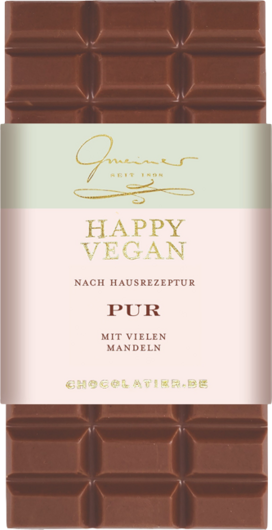 Gmeiner Tafelschokolade Happy Vegan Pur