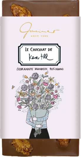 Gmeiner Tafelschokolade Kera Till Flower Power