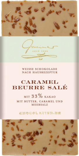 Gmeiner Tafelschokolade Caramel Beurre Salé