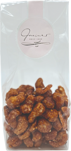Gmeiner Caramelisierte Cashewkerne mit Meersalz