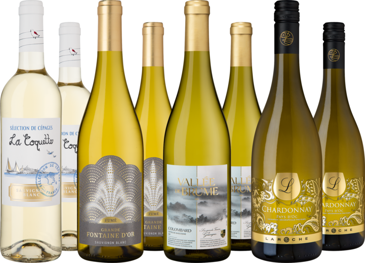 Entdeckerpaket "Frankreichs feine Weißweine"