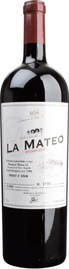 2016 D. Mateos Colecciòn de Familia Vendimia