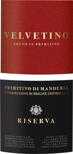 2021 Velvetino Primitivo Riserva