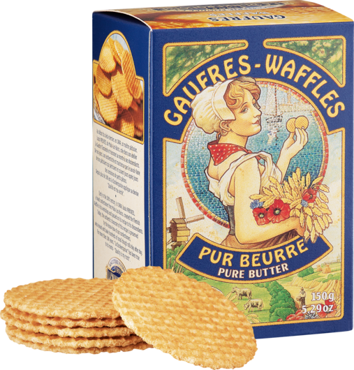 Original bretonische Butterwaffel Biscuits