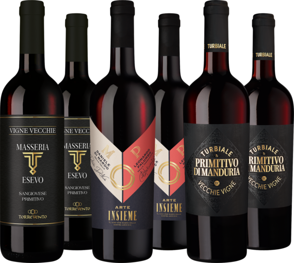 Primitivo-Vielfalt im Paket