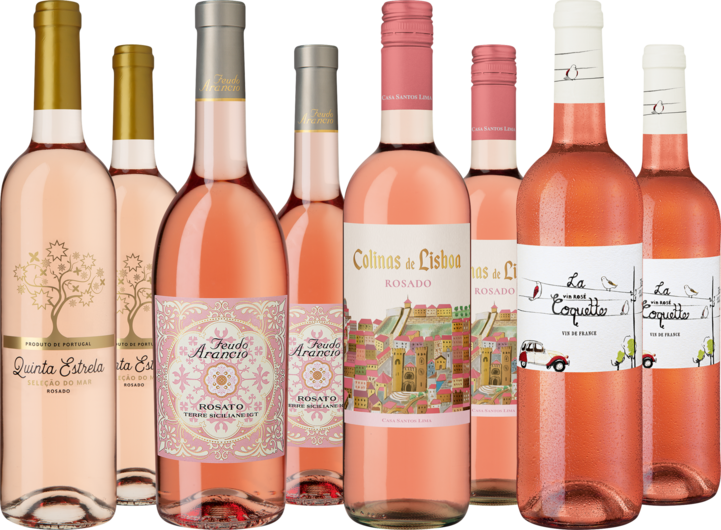 Entdeckerpaket "Goldprämierte Rosé-Weine"