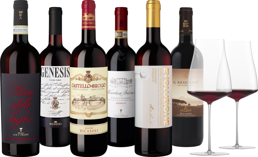 Selectionspaket "Größen der Toskana"