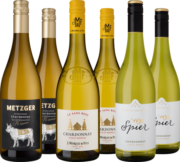 Probierpaket "Chardonnay aus aller Welt"