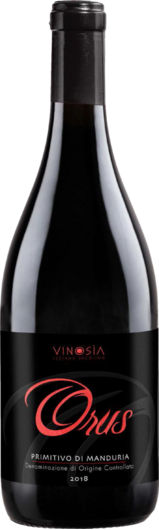 2021 Vinosia Orus Primitivo di Manduria