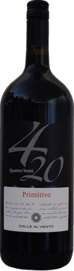 2023 Colle al Vento 4/20 Primitivo