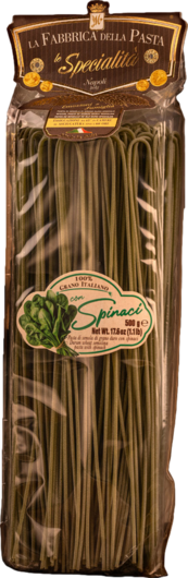 Pasta di Gragnano Spaghetti mit Spinat