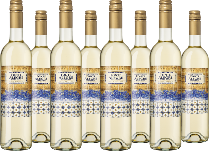 2024 Vorteilspaket Fonte Alegre Vinho Verder Gold. Ed.
