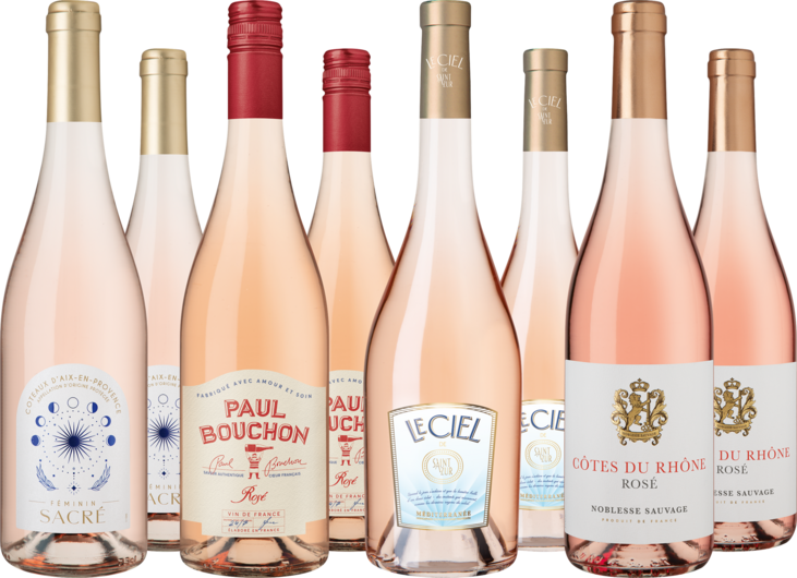 Rosé-Kunst aus Frankreich