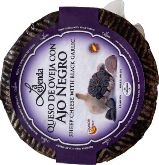 Spanish Cheese Queso de Oveja con Ajo Negro