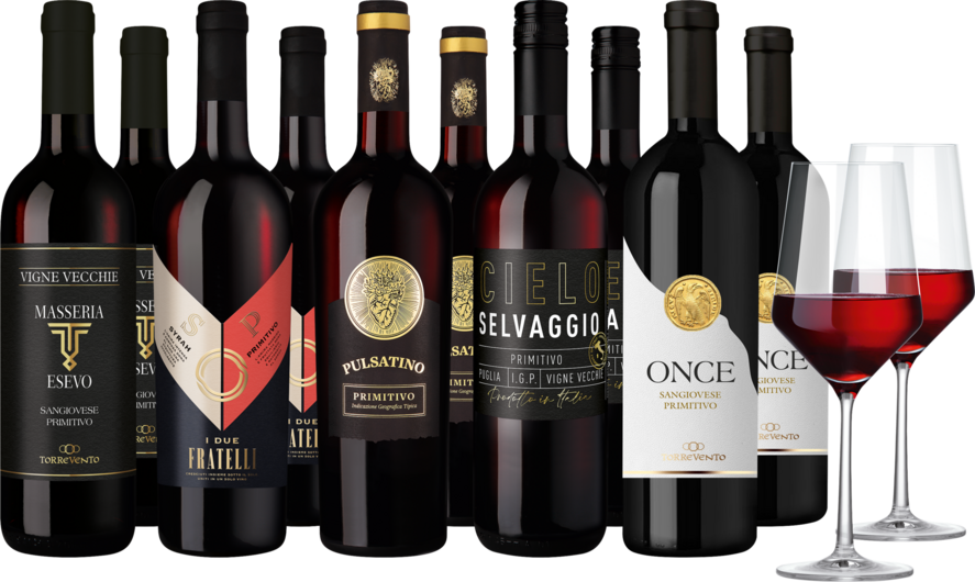 Weinpaket "Best of Primitivo"