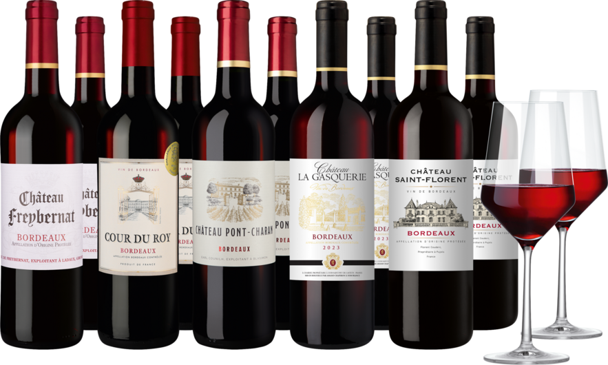 Weinpaket "Prämiertes Bordeaux"
