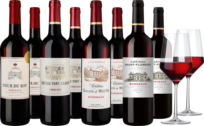 Weinpaket "Prämiertes Bordeaux"