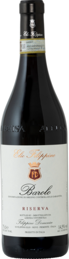 2018 Elio Filippino Barolo La Morra Riserva