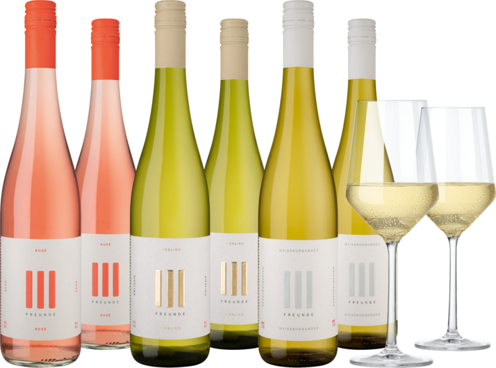 Weinpaket "III Freunde"