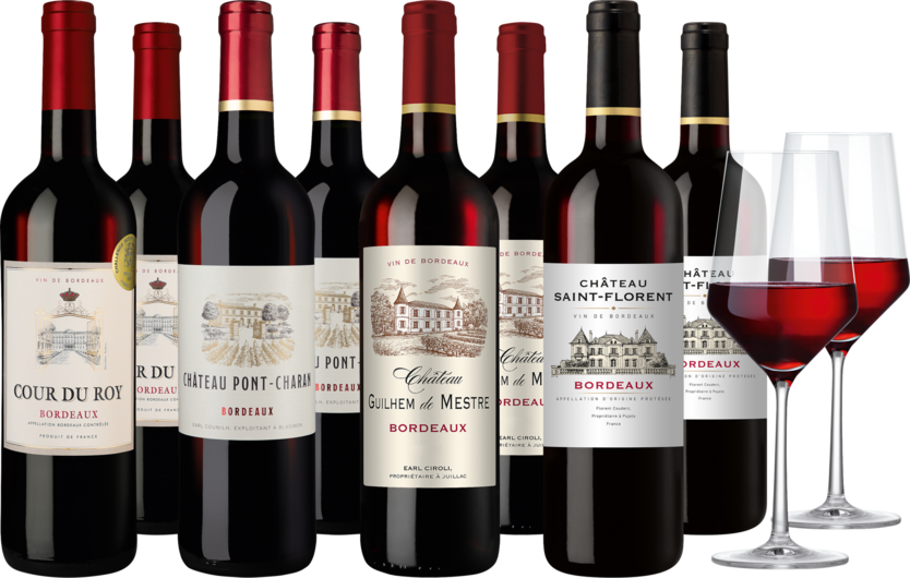 Weinpaket "Prämiertes Bordeaux"