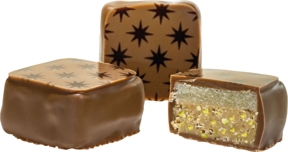 Sélection feinster Dessert Pralinen