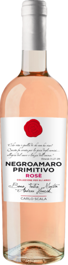 2024 Carlo Scala Primitivo Negroamaro Rosato