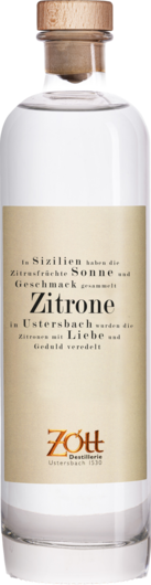 Zott Zitrone Destillat