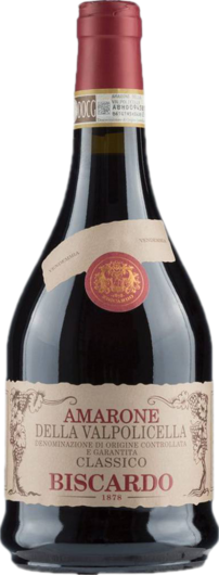 2019 Biscardo Amarone della Valpolicella Vintage