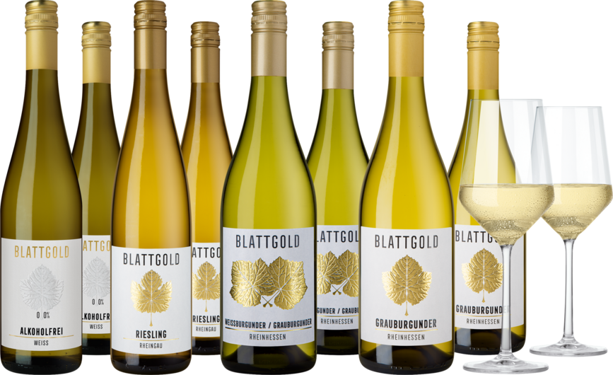 Weinpaket "Blattgold Mix Paket"