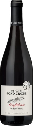 2023 Domaine Fond Croze Confidence Côtes du Rhône Rouge