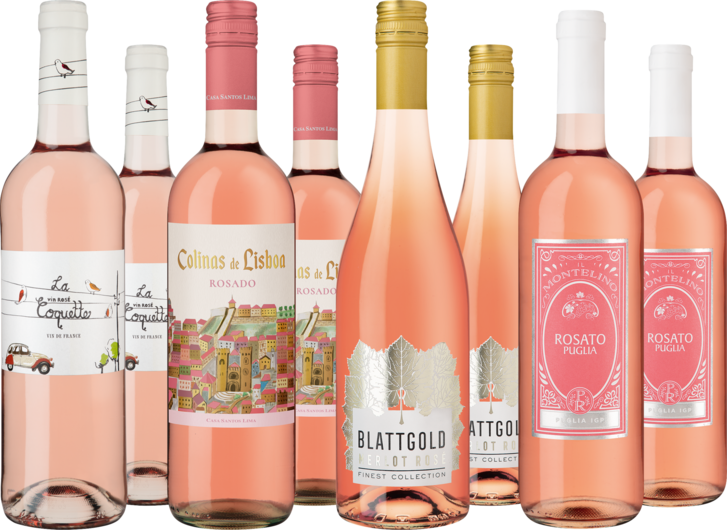 Weinpaket "Goldprämierte Roséweine"