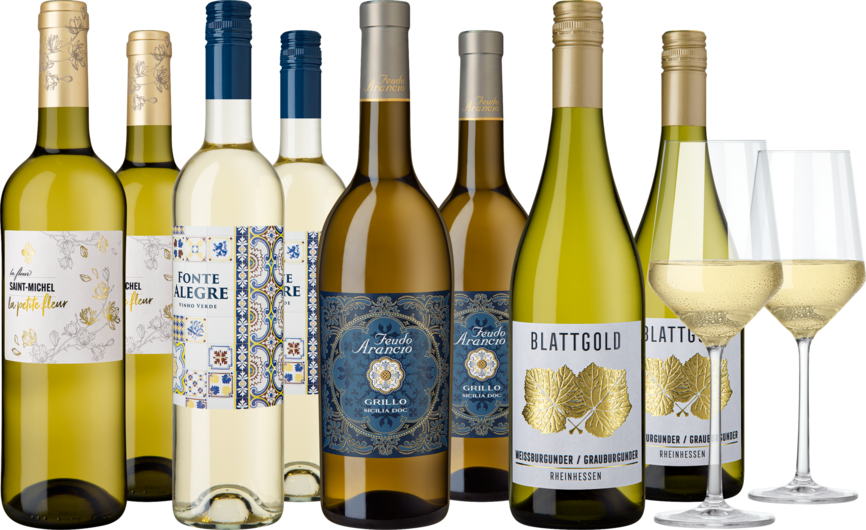 Weinpaket "Goldprämierte Weißweine"