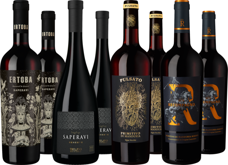 Entdeckerpaket "Saperavi meets Primitivo"