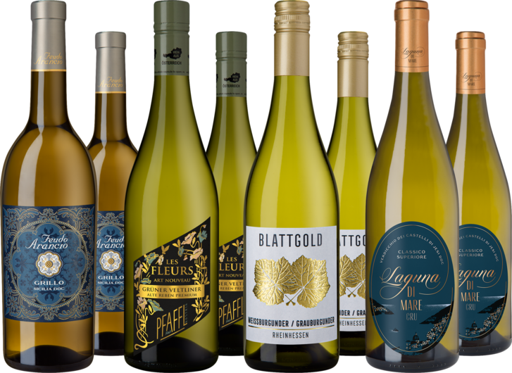 Entdeckerpaket "Goldprämierte Weißweine"