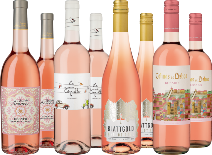 Entdeckerpaket "Goldprämierte Rosés"