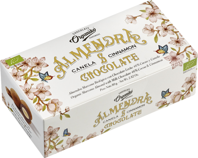 ChocoLate Organiko Almendra Marcona 46 %