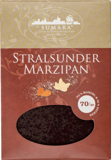 Sumara Marzipantafel Schwarze Johannisbeere