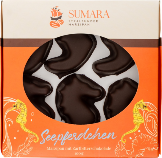 Sumara Marzipankonfekt Seepferdchen