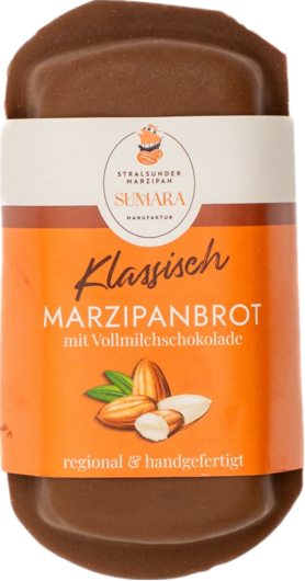 Sumara Marzipanbrot mit Vollmilchschokolade