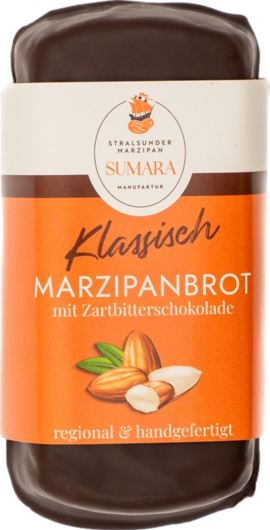 Sumara Marzipanbrot mit Zartbitterschokolade