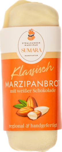 Sumara Marzipanbrot mit weißer Schokolade