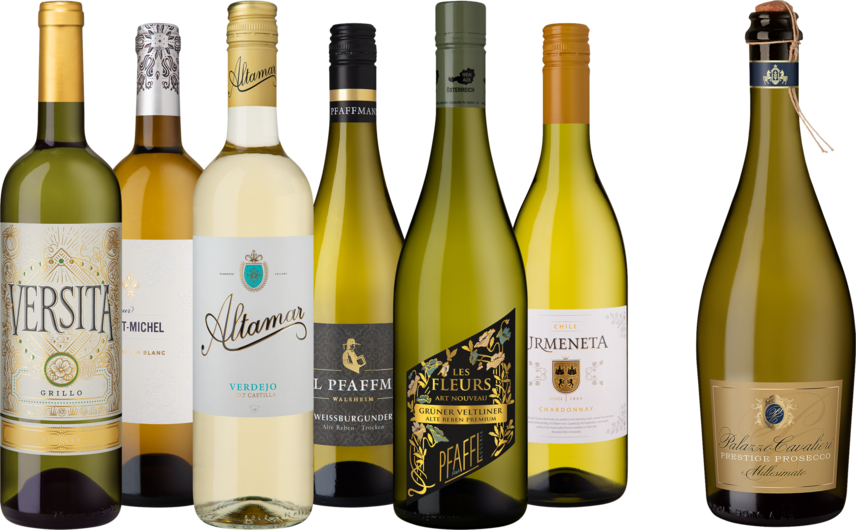 Probierpaket Weißwein Highlights + Prosecco