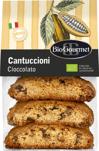 Cantuccioni Cioccolato Bio