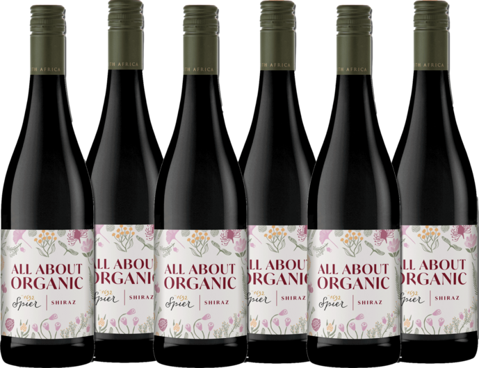Vorteilspaket "Spier All about Organic Shiraz 2022