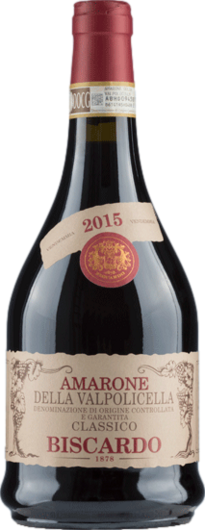 2020 Biscardo Amarone della Valpolicella Classico