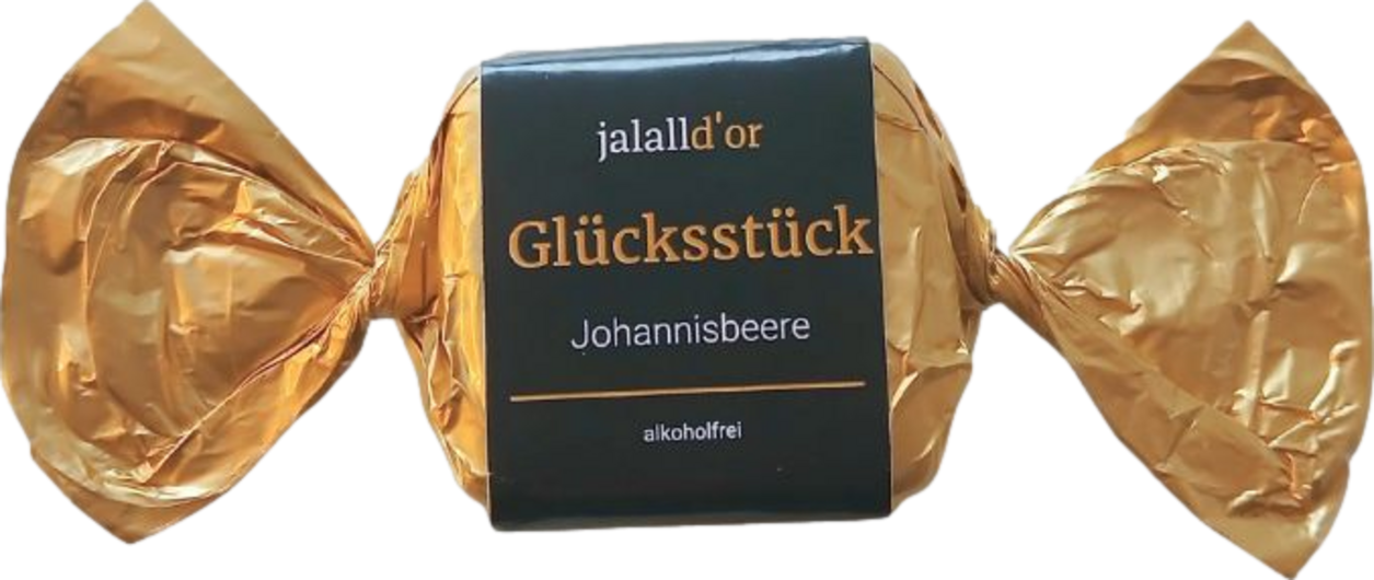 Glücksstück No. 2 Johannisbeere Praline