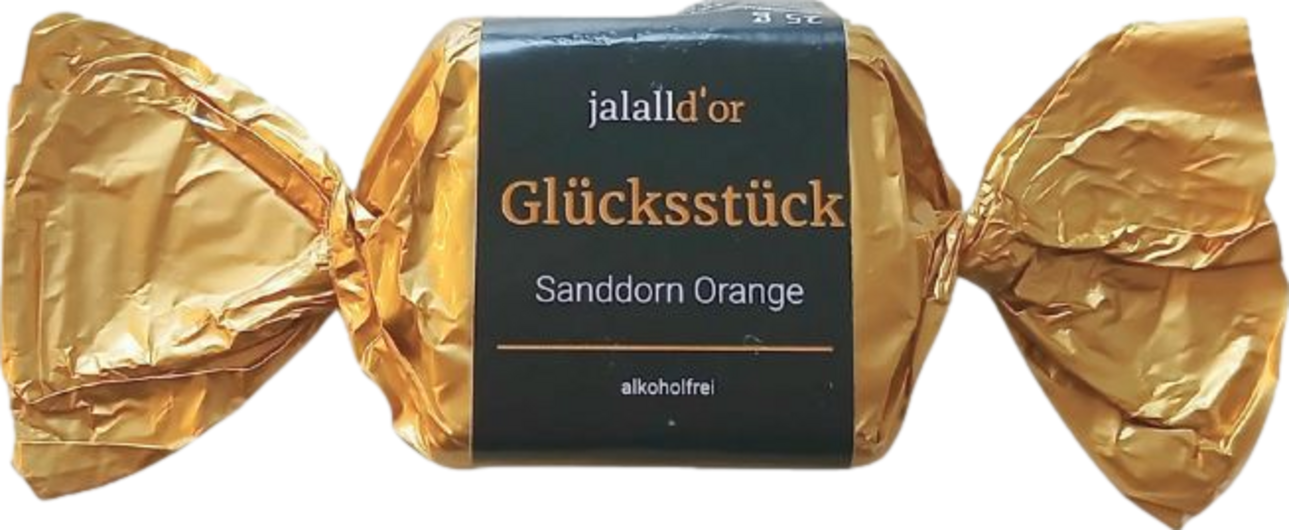 Glücksstück No. 1 Sanddorn Orange Praline