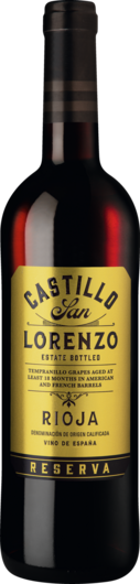 2018 Castillo San Lorenzo Rioja Reserva