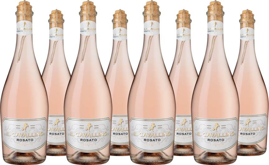 Vorteilspaket Il Cavallino Rosato Frizzante
