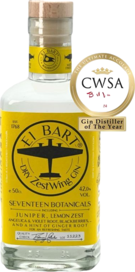 El Bart Dry ZestWing Gin